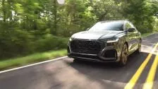 2020 Audi RS Q8 in Daytona Gray Driving Video