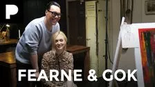 Fearne Cotton & Gok Wan Painting Challenge