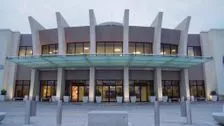 The modern Malta International Airport