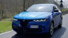Alfa Romeo Tonale in Blue Driving Video