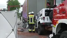 A8 near Munich: Fatal accident at rest area - Jeep crashes into truck