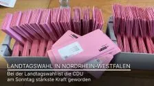 Forecasts: CDU strongest force in state election in NRW