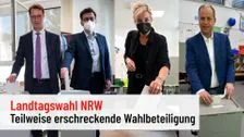 Elecciones estatales NRW : Participación electoral en parte aterradora