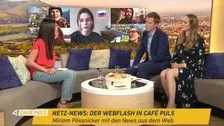 Net news: The Webflash in Café PULS