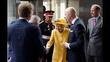Queen Elizabeth makes surprise appearance at Paddington Station to open Elizabeth Line
