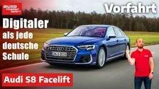 Audi S8 Facelift: More digital than any German school! Driving report