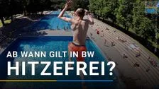 When will schools in Baden-Württemberg be free of heat?