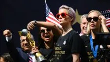 Historic: U.S. female soccer players receive equal pay to men