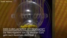 Lotto record win: 110 million euros go to NRW