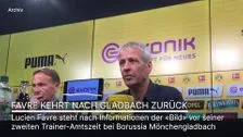 Favre before Gladbach comeback: This speaks for the Swiss