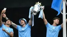 Große Titelfeier in Manchester: City bejubelt achte Meisterschaft