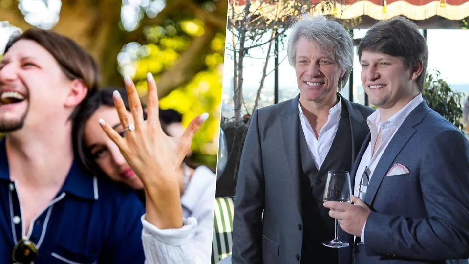 Engagement: Jon Bon Jovi's son has asked the question of all questions