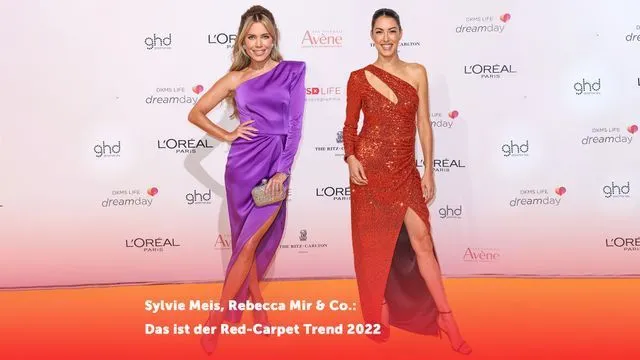 Beinschlitz & Knallfarbe: Das ist der Red-Carpet Trend 2022