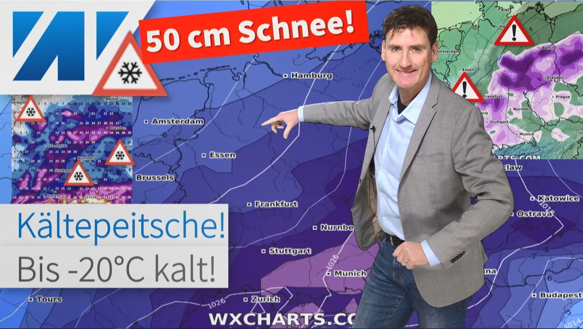 Fast -20°C am Morgen: Eisige Kälte hat Teile Deutschlands erfasst! Schneewalze am Sonntag!