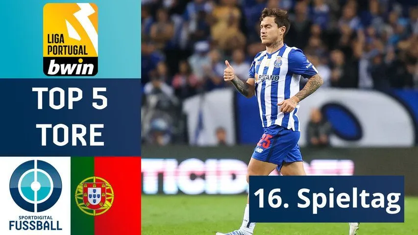 Otávio marque des buts imparables, Osmajic grignote irrésistiblement ! I Top 5 des buts I 16e journée I Primeira Liga