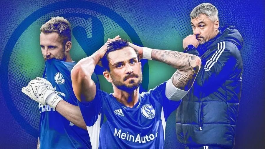 Schalke 04 faces relegation in the second half of the season | 2 after 10