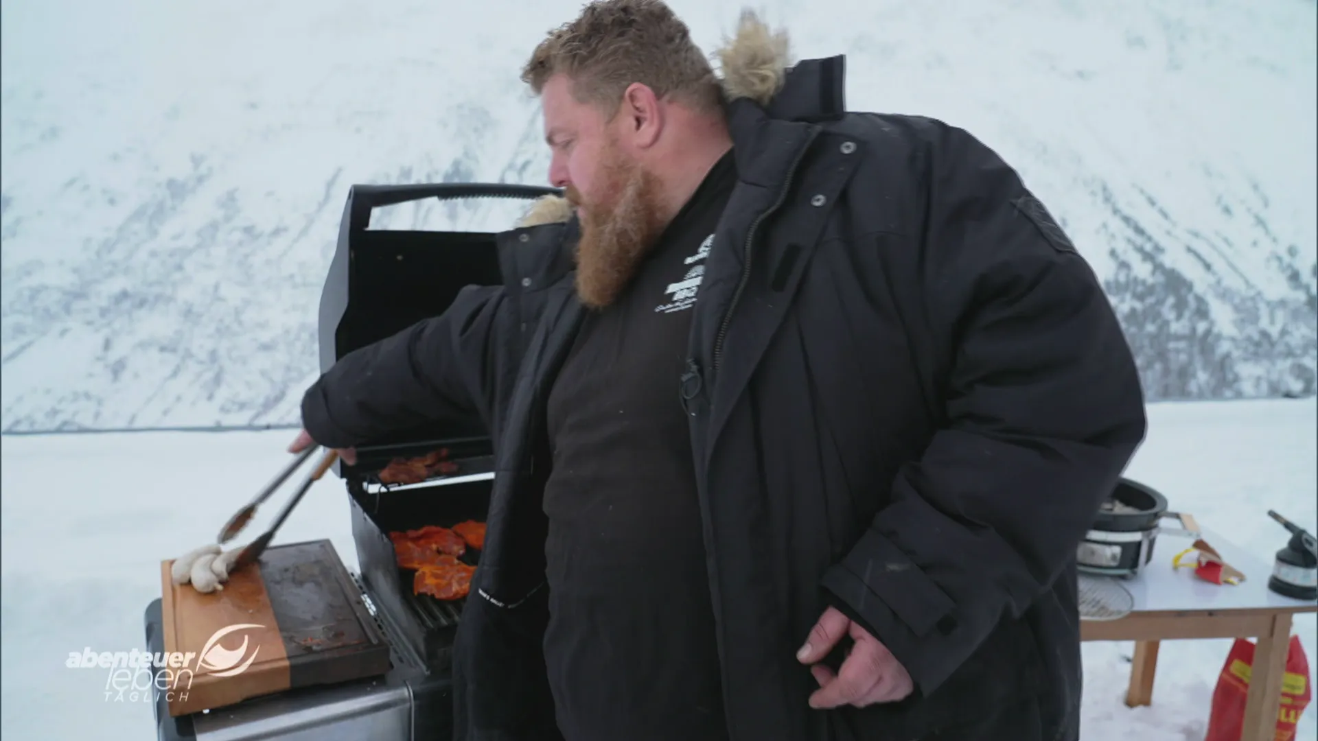 Hot im Pott: Winter barbecue in the snow