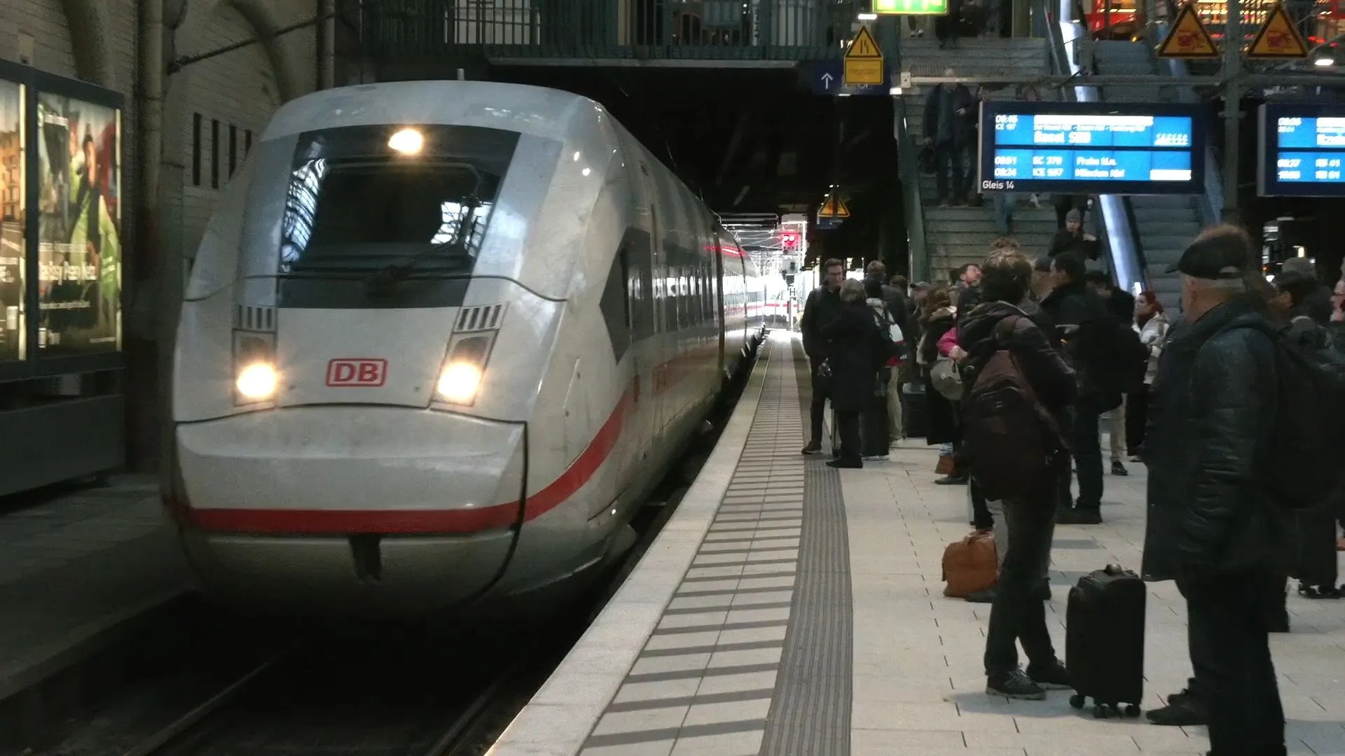 Grève d'avertissement à la Deutsche Bahn : Les voyageurs ferroviaires ont ces droits