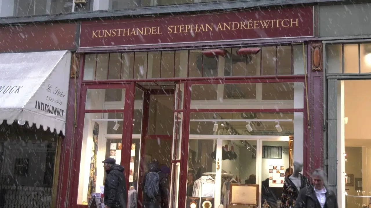Kunsthandel Andréewitch Weihnachtsmarkt in der Wiener City - Genuß - Design