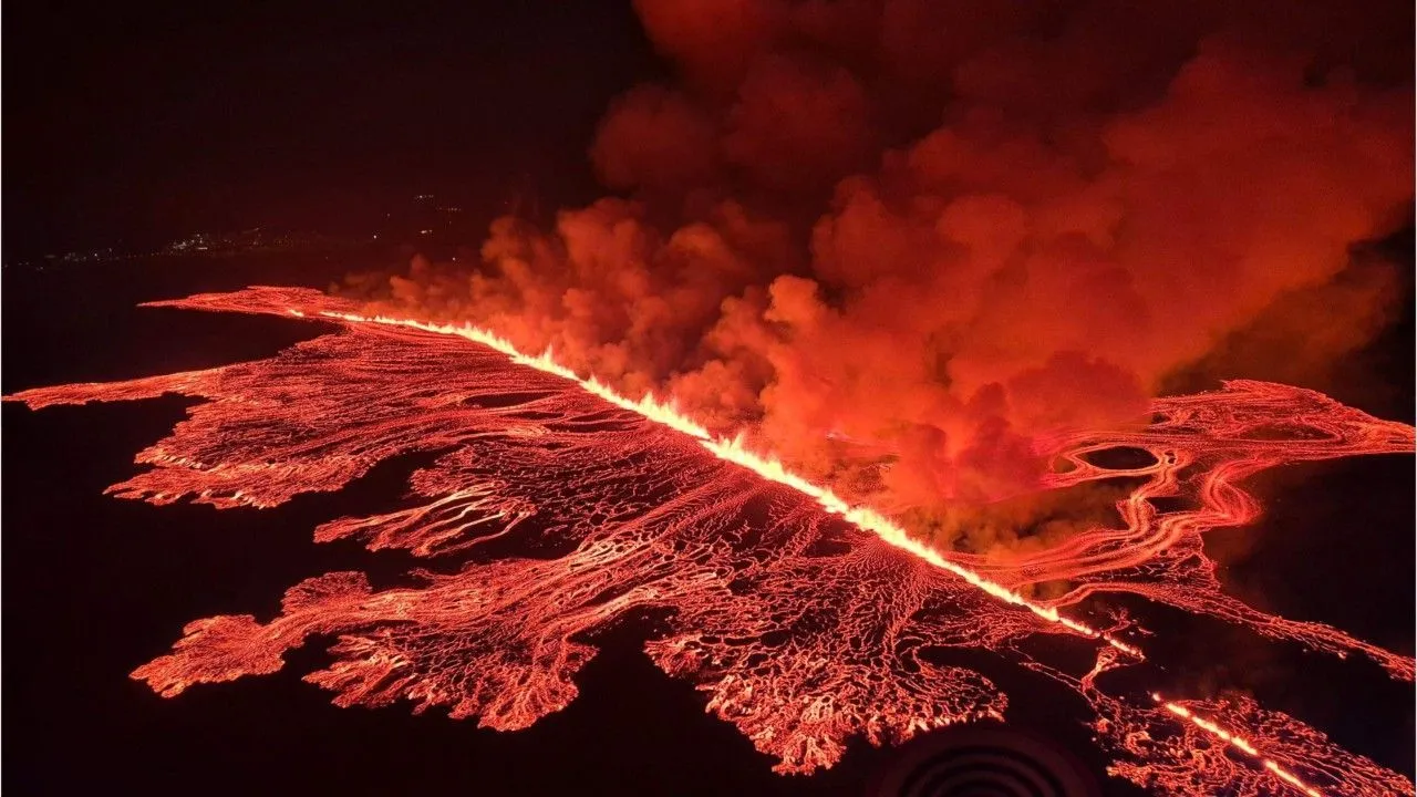 Pela quarta vez em quatro meses: Nova erupção vulcânica na Islândia
