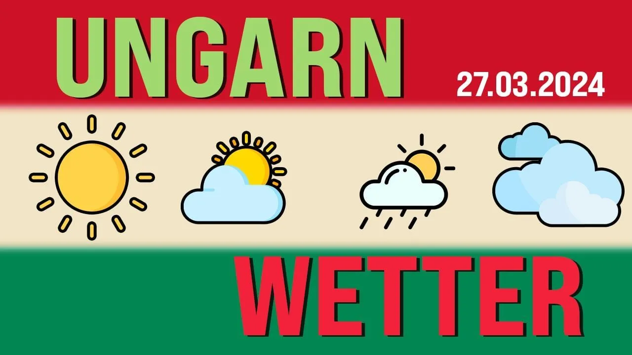Pogoda dla podróżnych na Węgrzech w dniu 27.03.2024