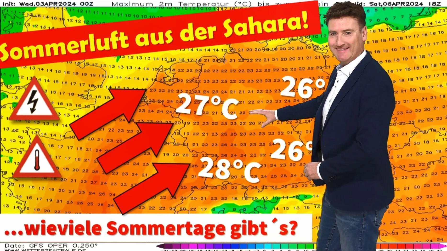Over 25s weather from Saturday! Unbelievable: summer weather at the beginning of April! How long will it stay warm and summery in Germany?