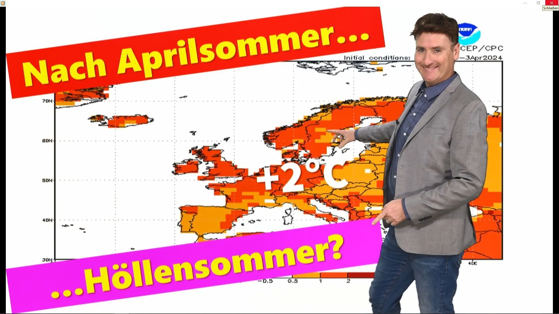 April summer today, up to 30°C! Is this the prelude to a summer from hell?