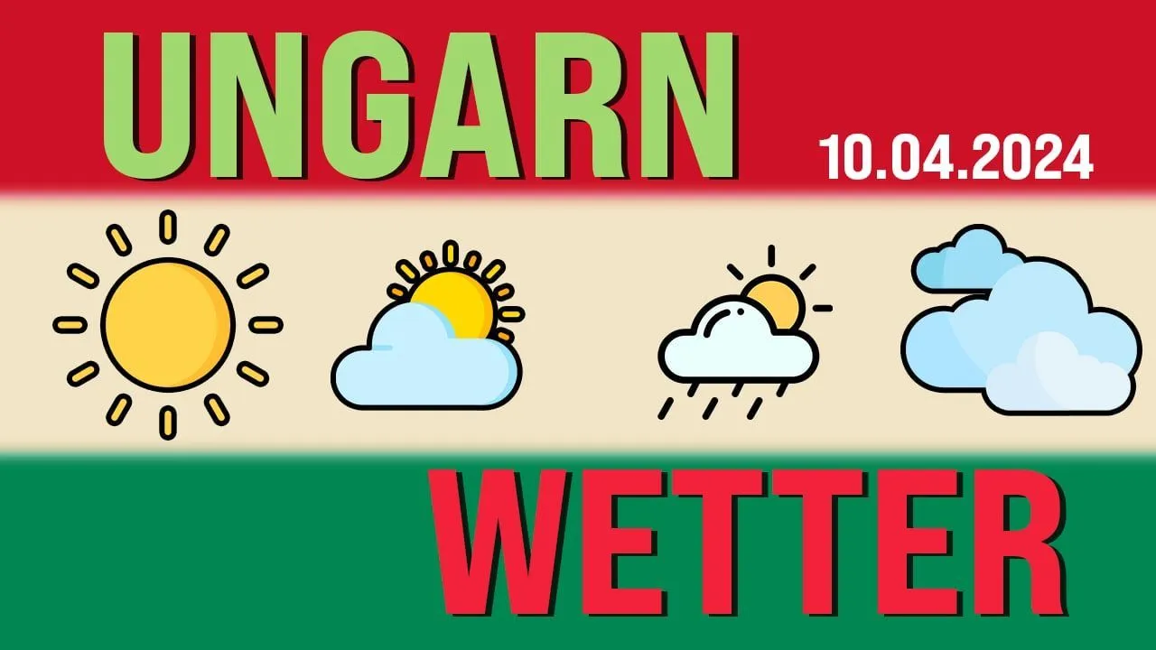 La météo des voyages en Hongrie le 10.04.2024