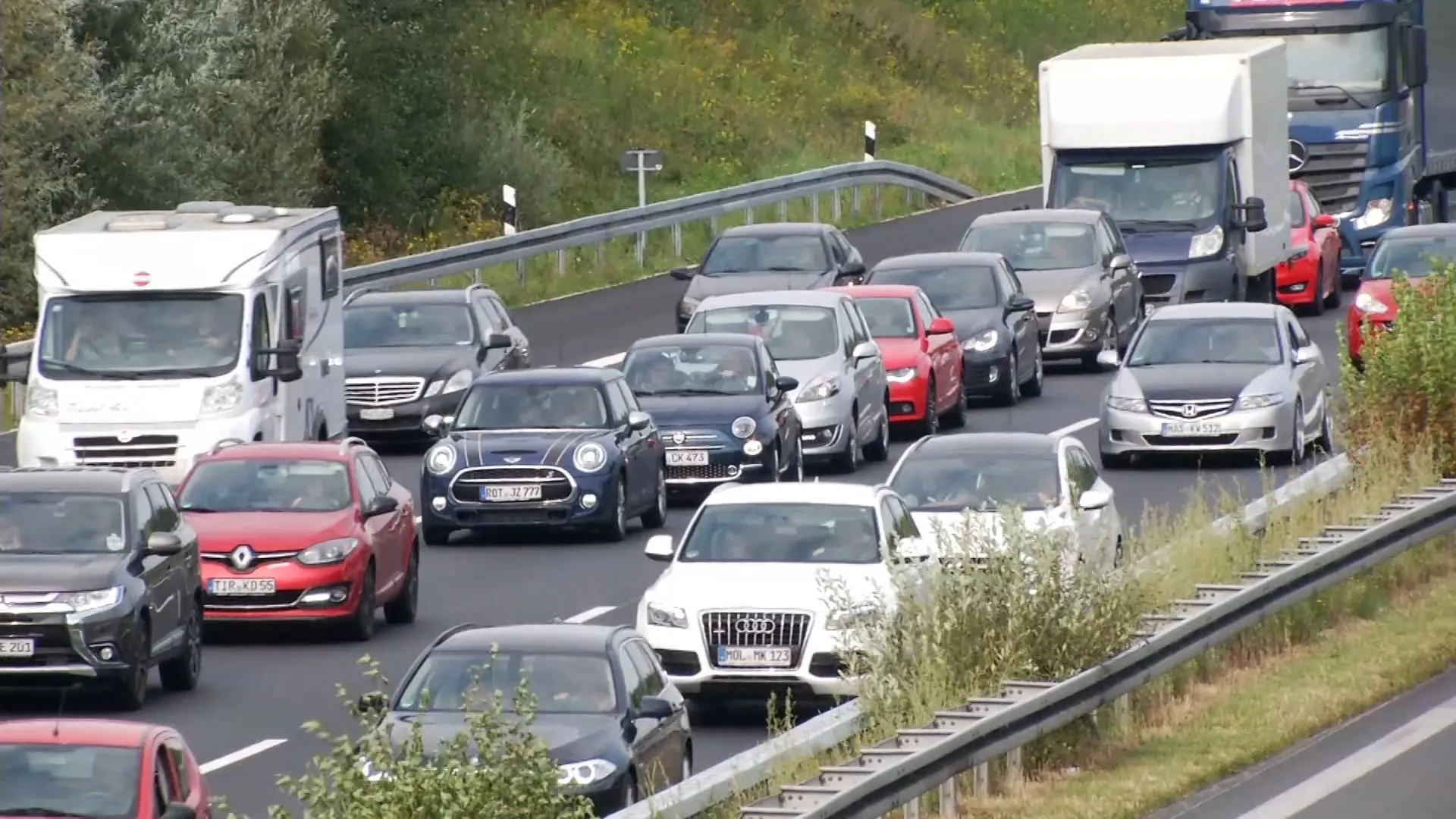 ADAC warns: Increased traffic jams around Ascension Day