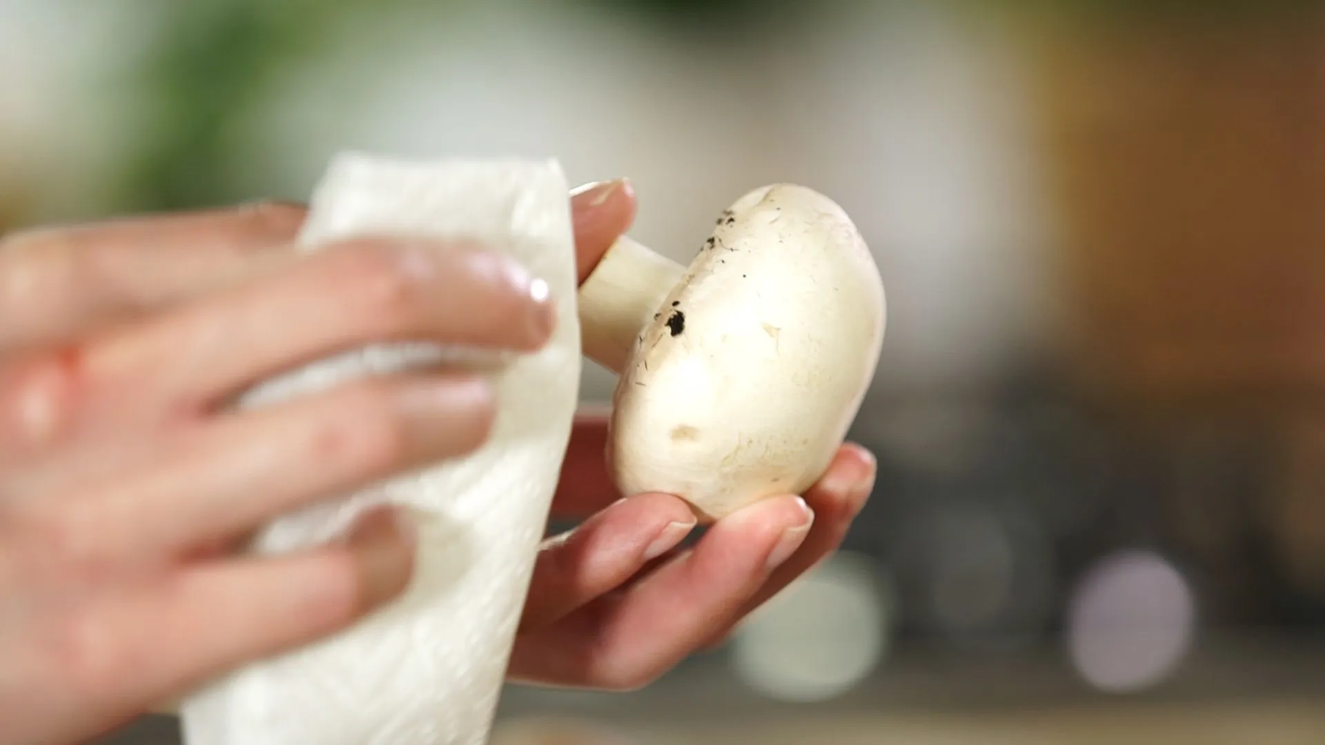 Champignons putzen, aber nicht waschen: Wir zeigen, wie es geht