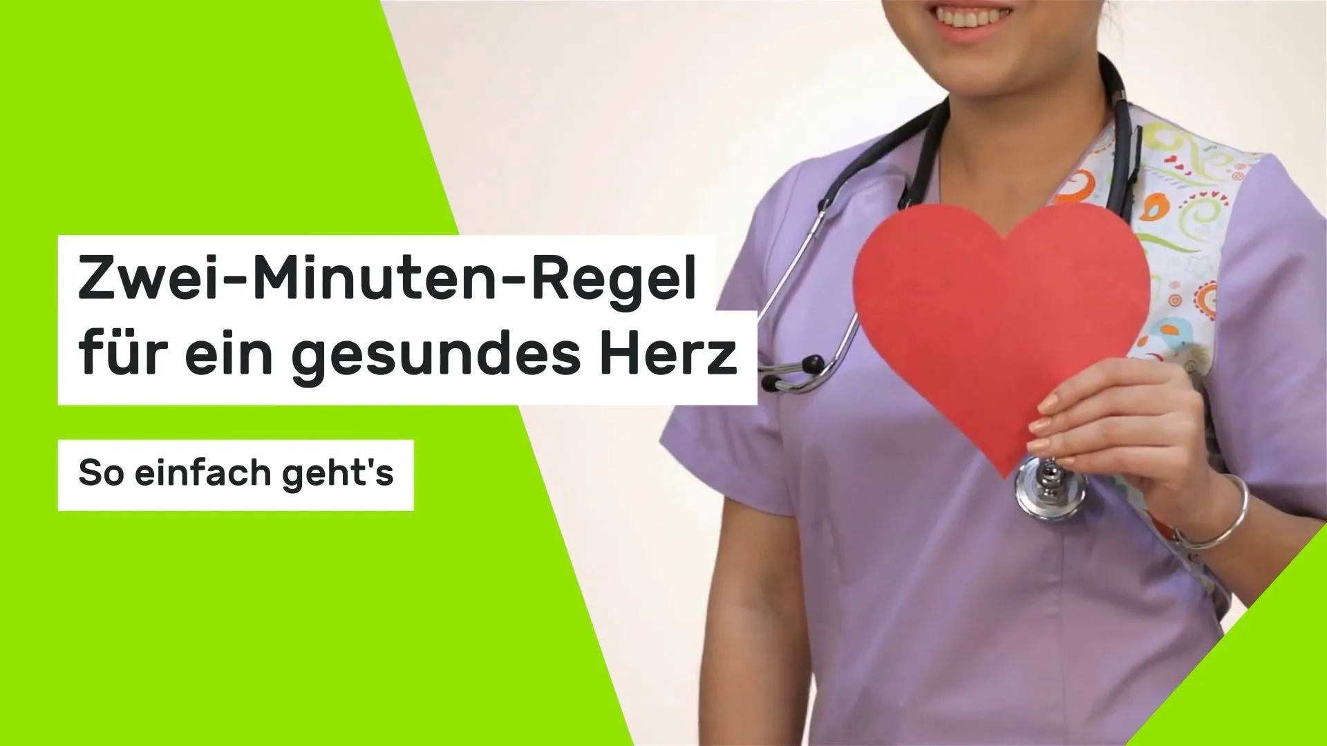 Zwei-Minuten-Regel für ein gesundes Herz: So einfach geht's