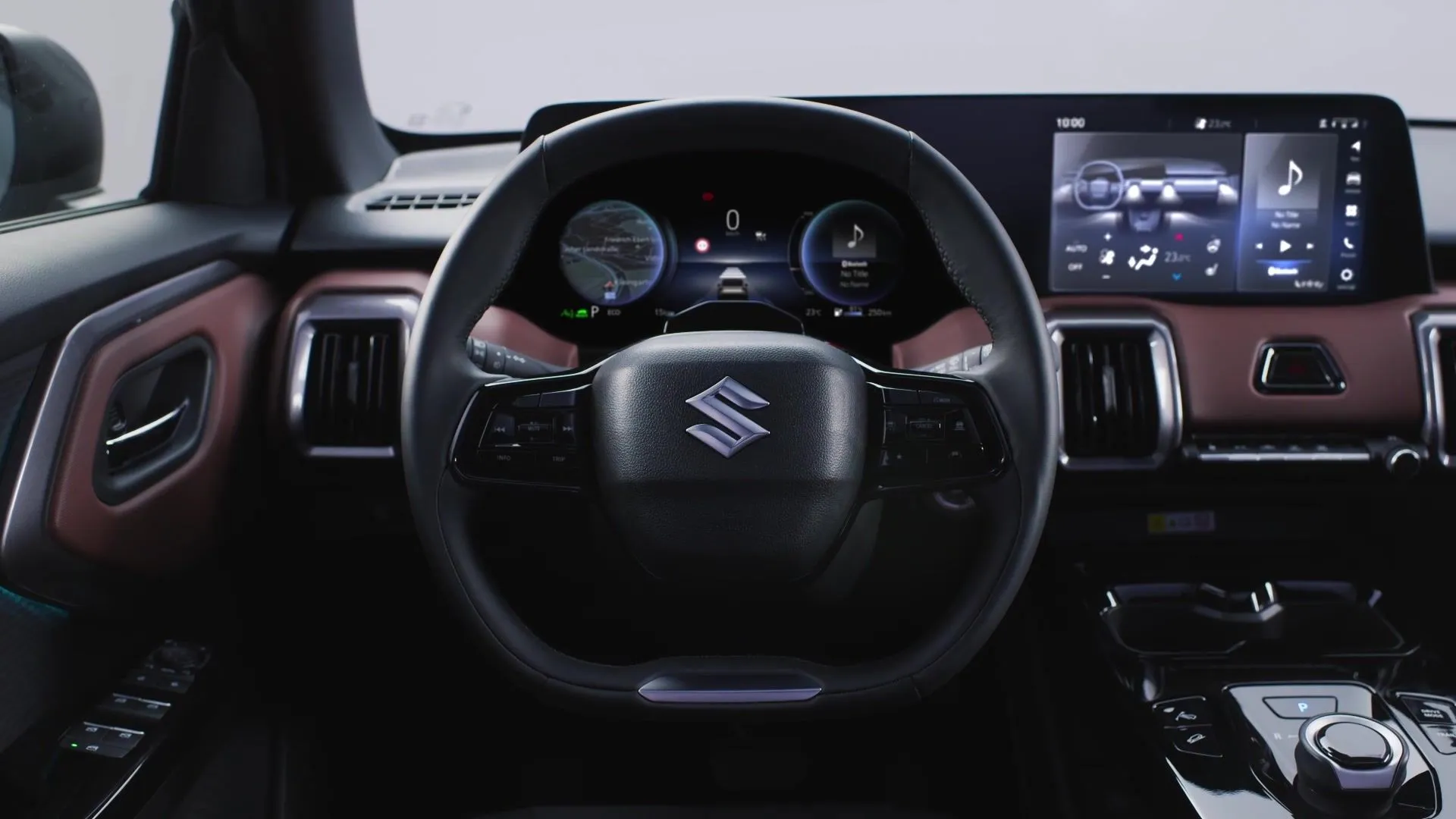 Diseño interior de Suzuki eVITARA