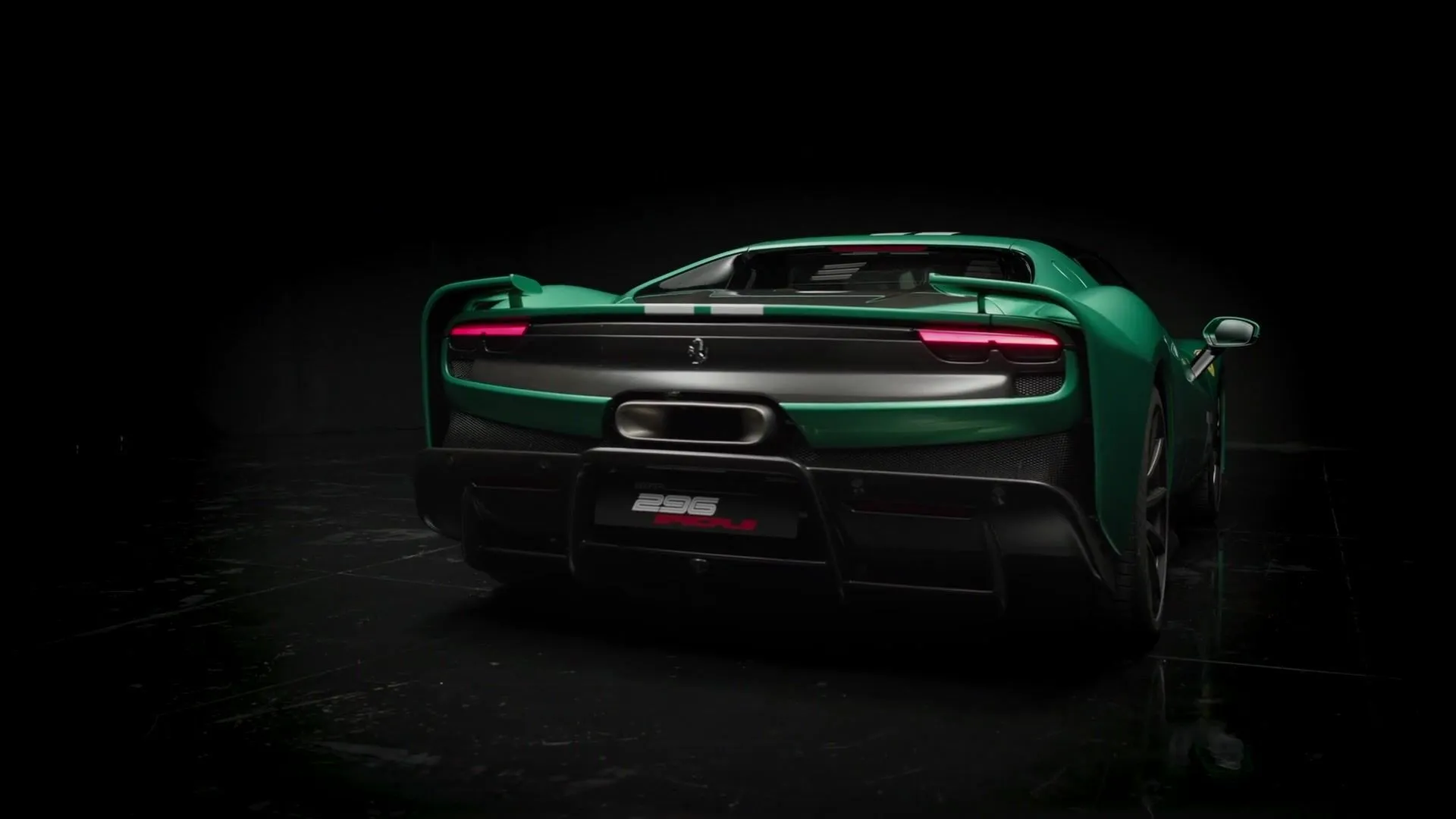Il nuovissimo design esterno della Ferrari 296 Speciale