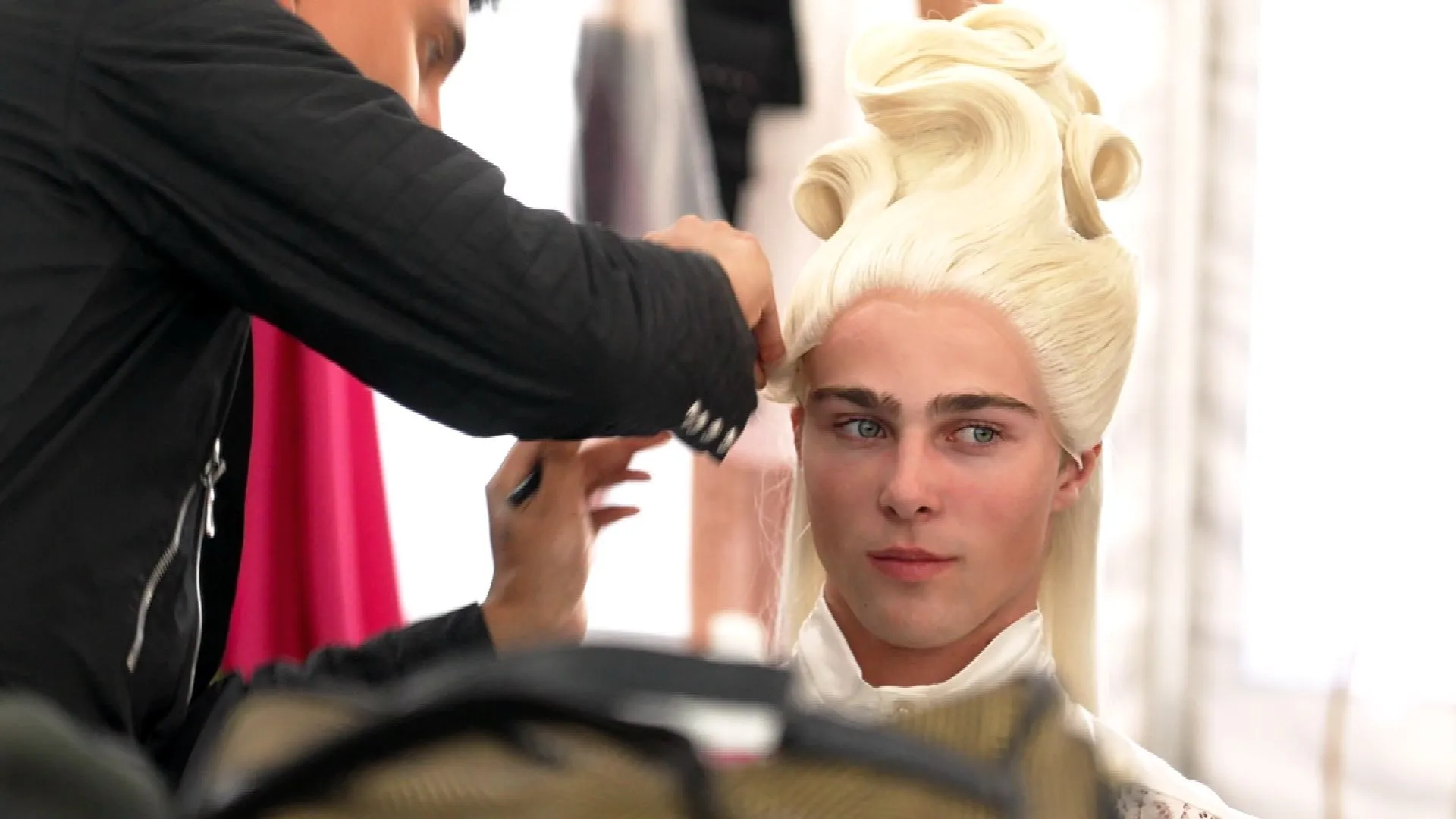 The transformation begins! #GNTM models delve into the world of drag