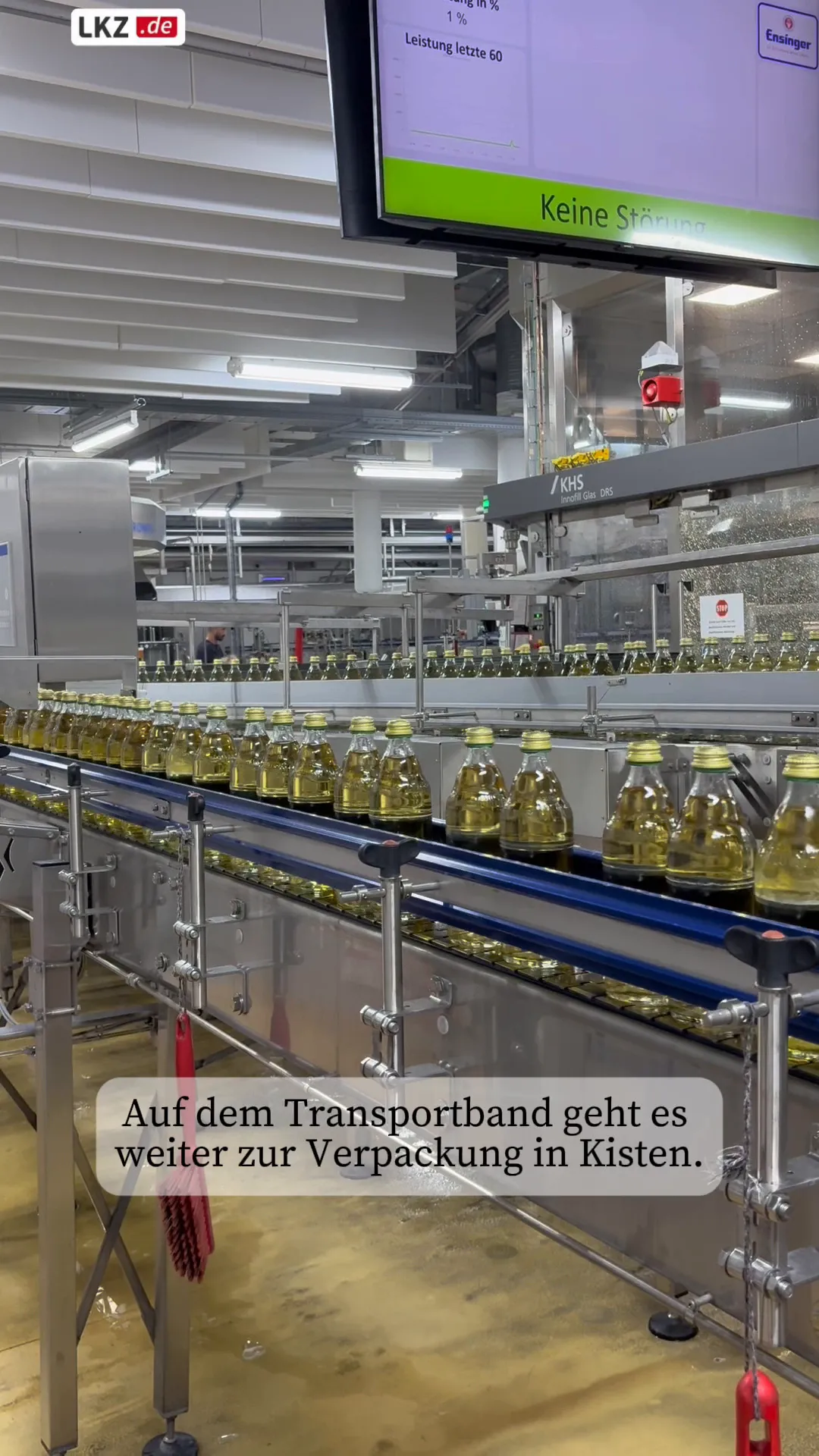 Ensinger Mineralwasser – Ein Blick in die Fabrik.