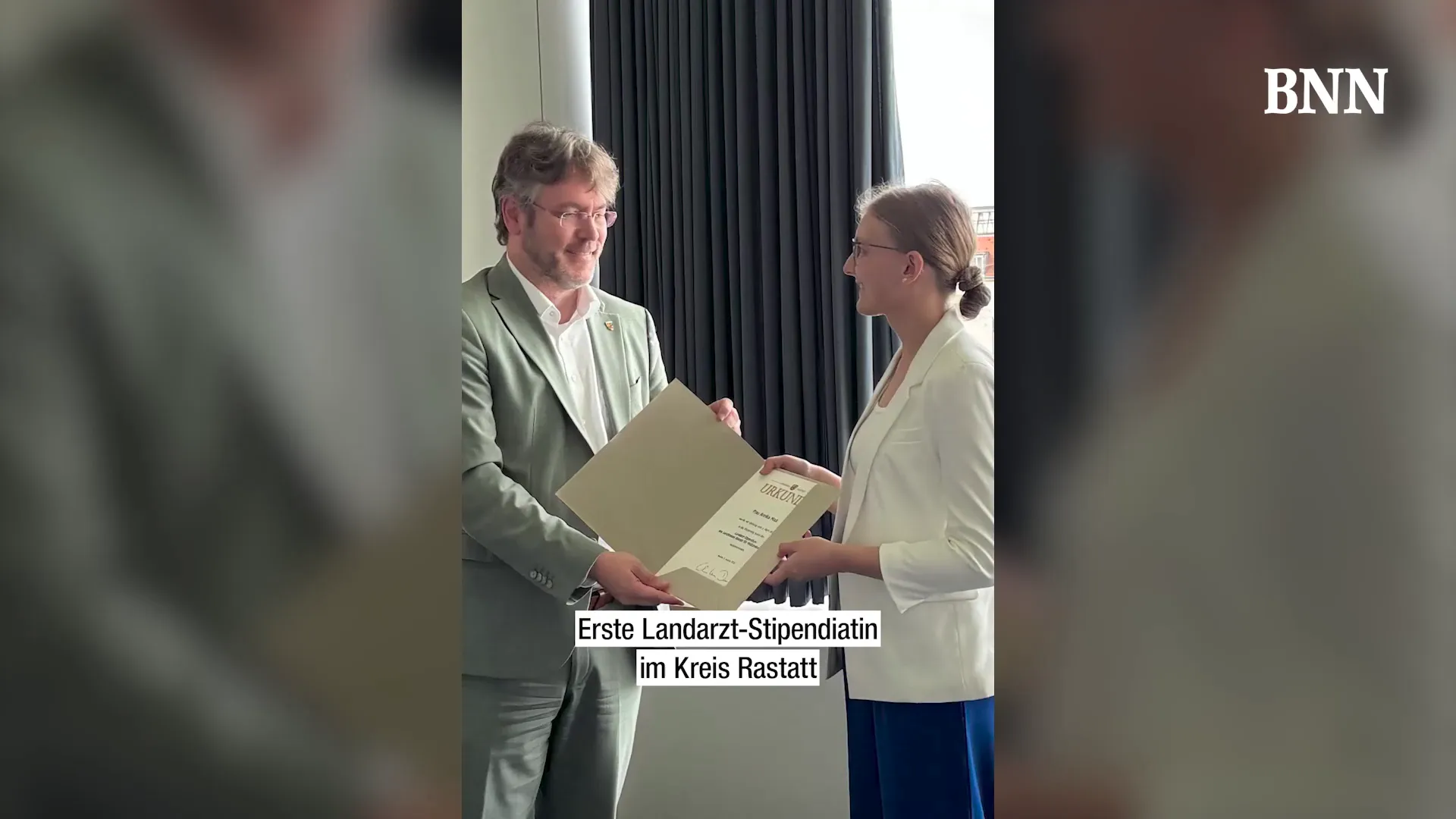 First Scholarship Recipient: Annika Mast from Varnhalt Wants to Become a Rural Doctor in the Rastatt District