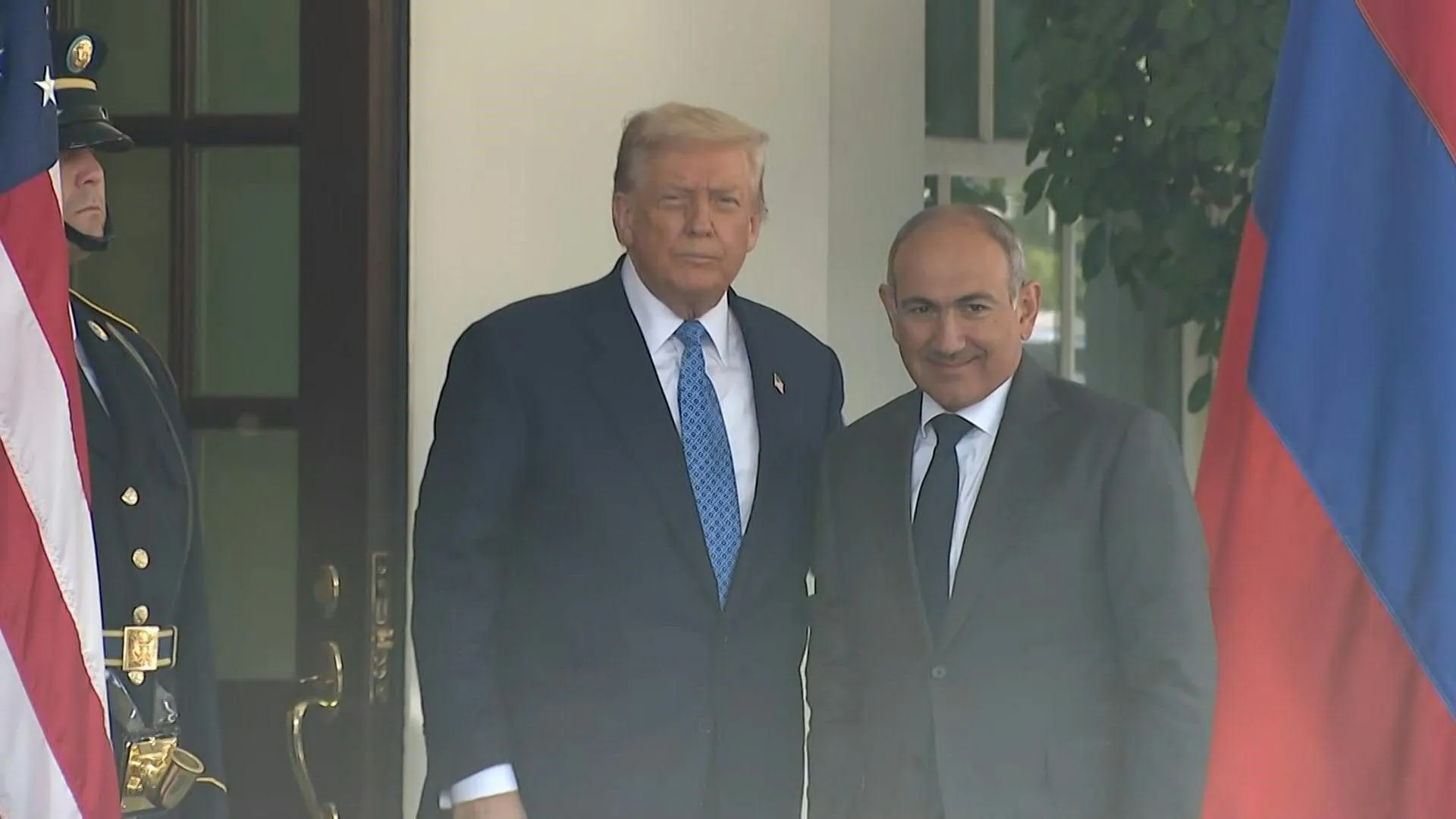 Premier Armenii przybywa do Białego Domu