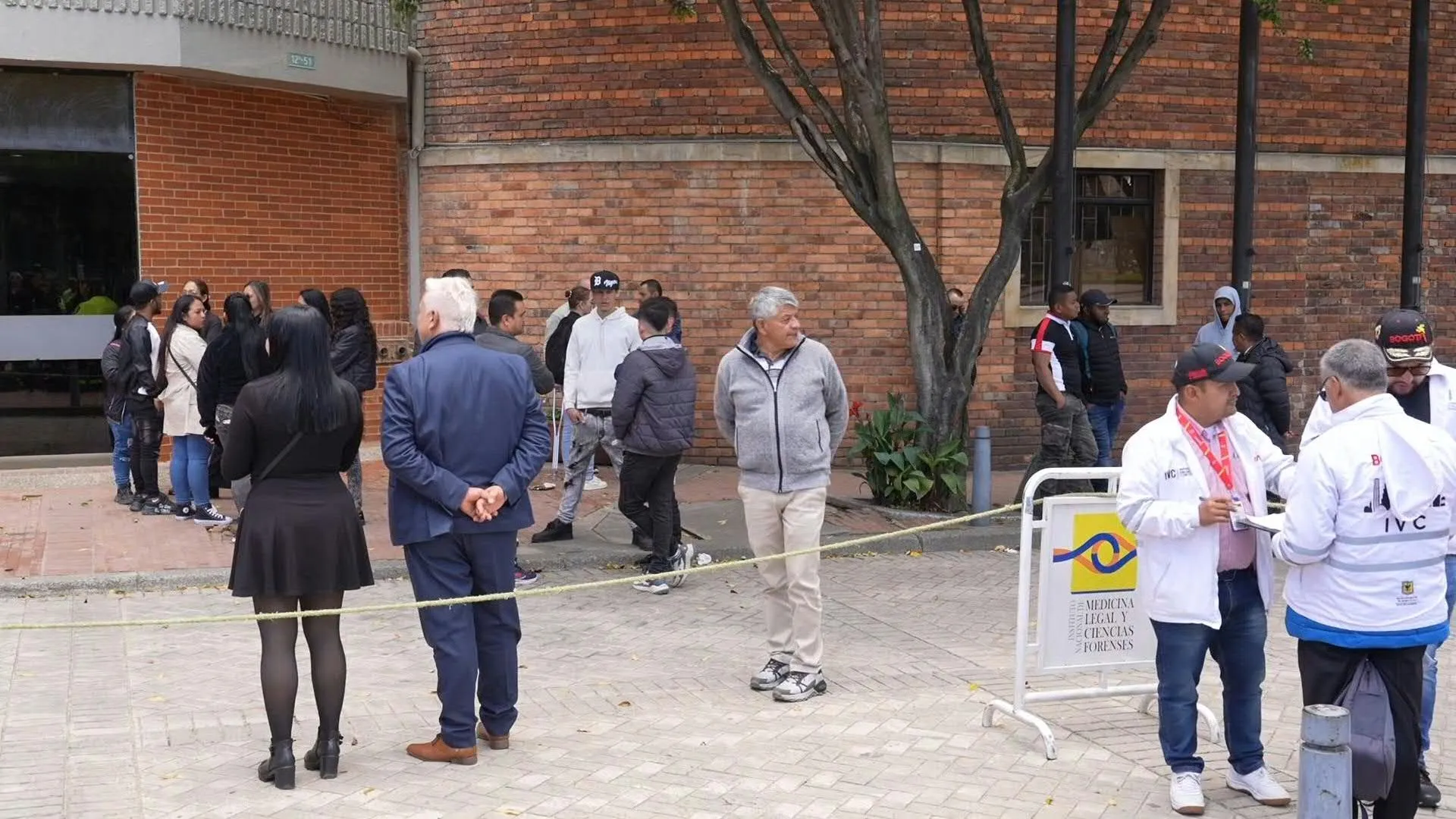 Bogota forensics building where body of Colombian presidential hopeful is held