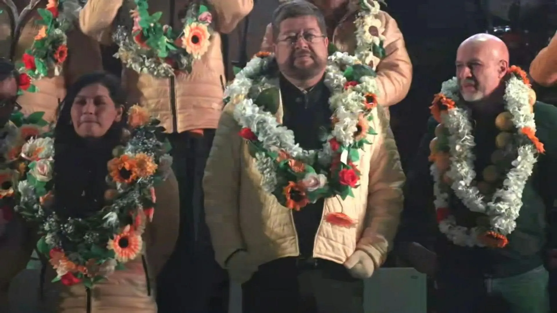 Bolivia's presidential candidate Samuel Doria Medina holds final rally ahead of election