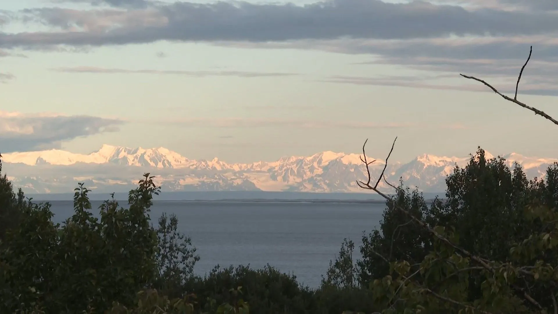 Beauty shot of Anchorage ahead of Trump-Putin Alaska summit