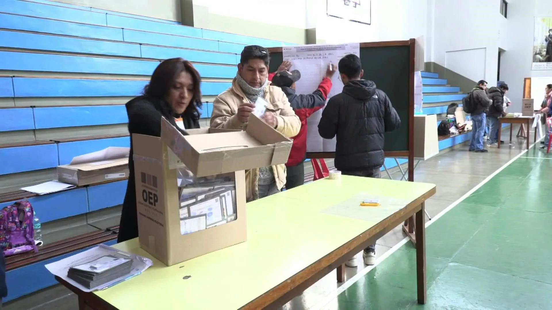 Bolivia begins counting votes in election poised to end two decades of leftist rule