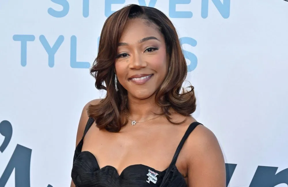 Tiffany Haddish has laughed off speculation she had a secret baby with her friend.