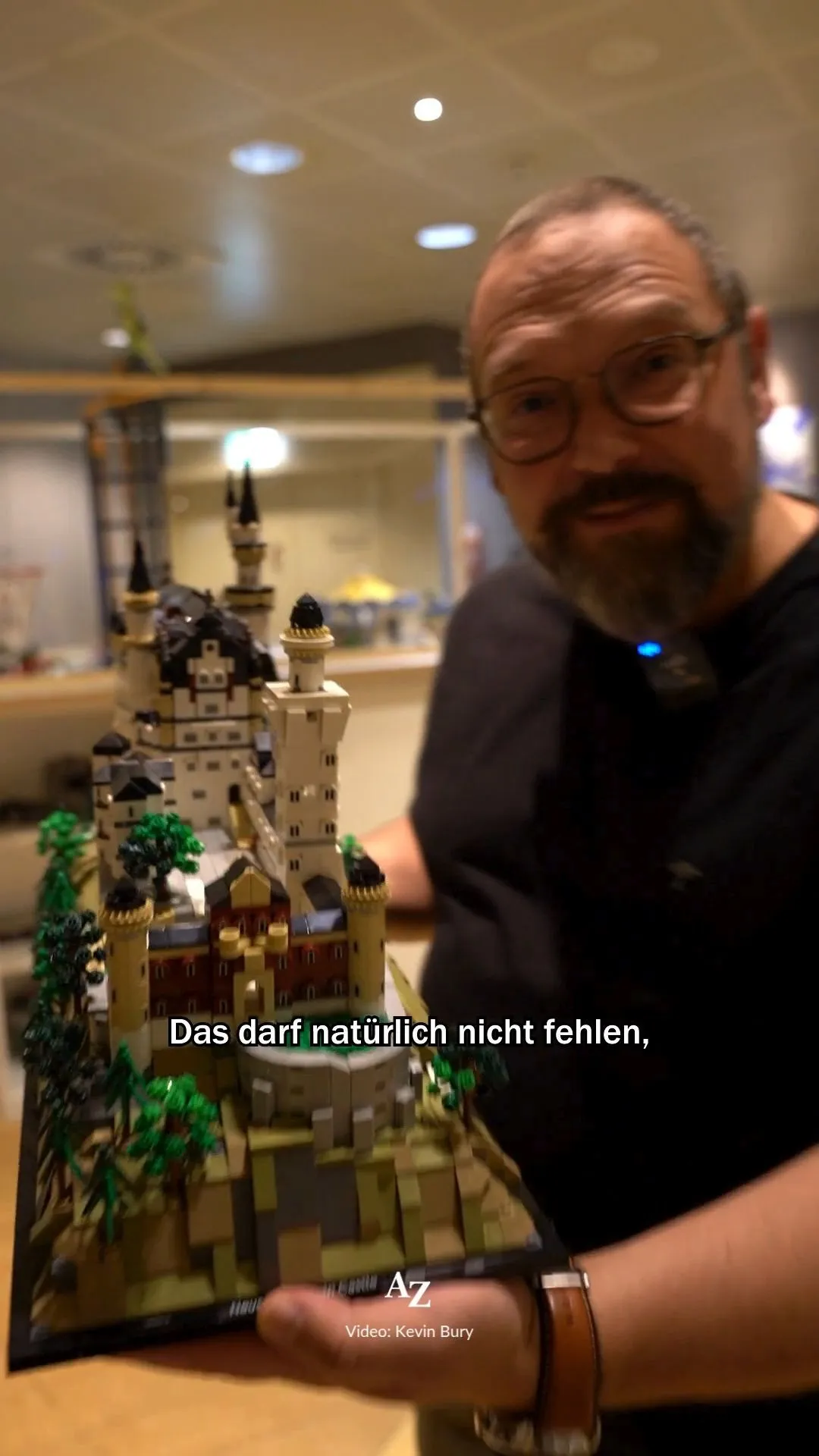 Neuschwanstein made of Lego: This is what the model looks like