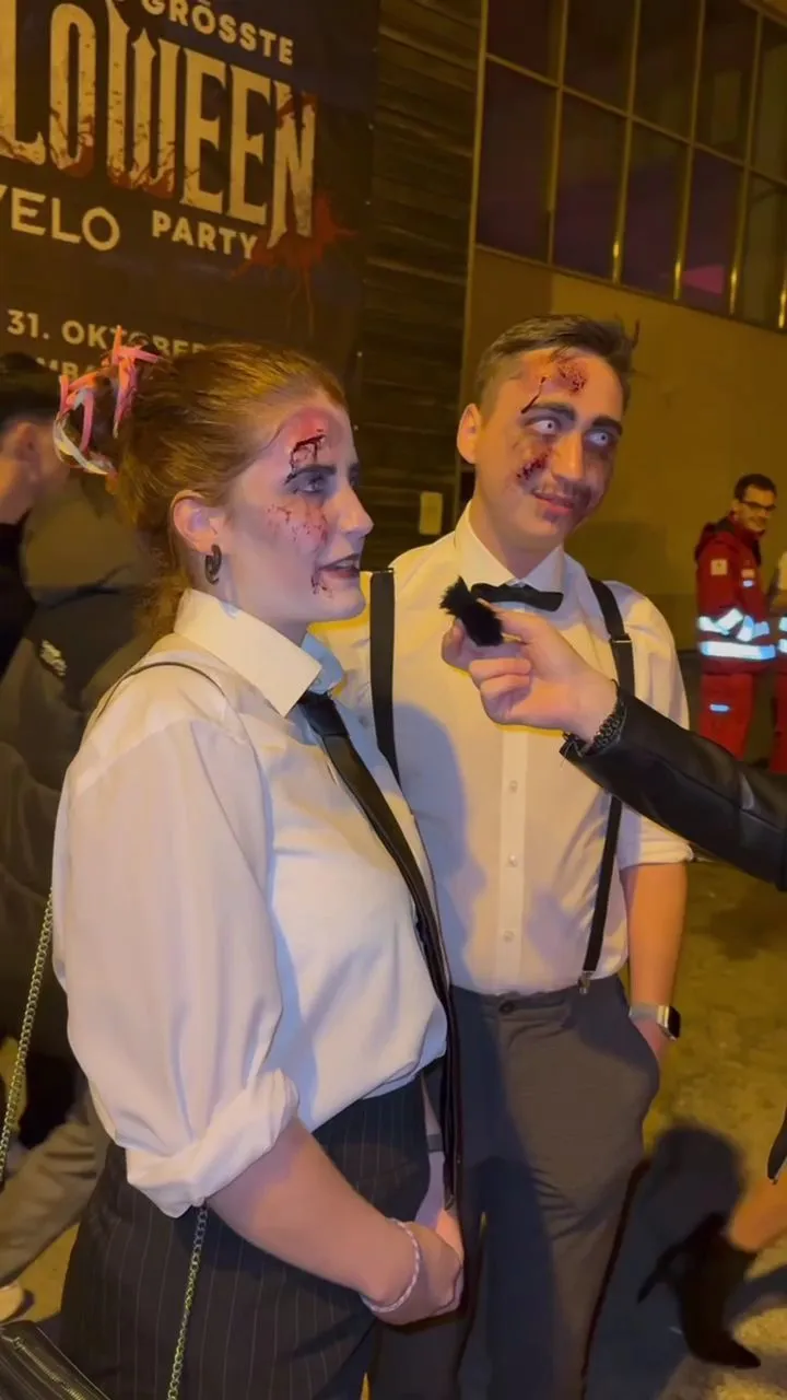 Это была Хэллоуин-вечеринка в Wörgler Wave