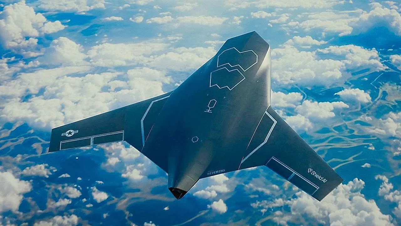 The combat drone that is powered by AI and does not need a runway to land