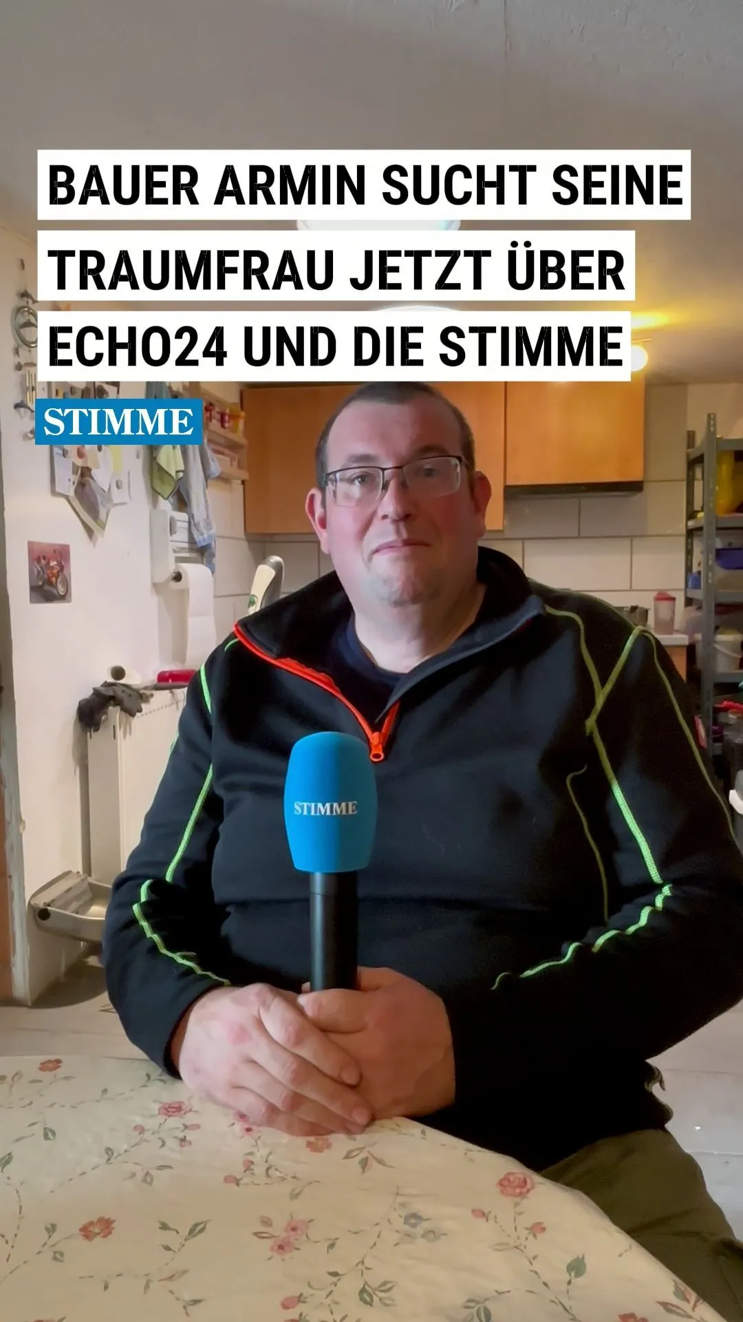 Bauer Armin sucht seine Traumfrau über Echo24 und die Stimme