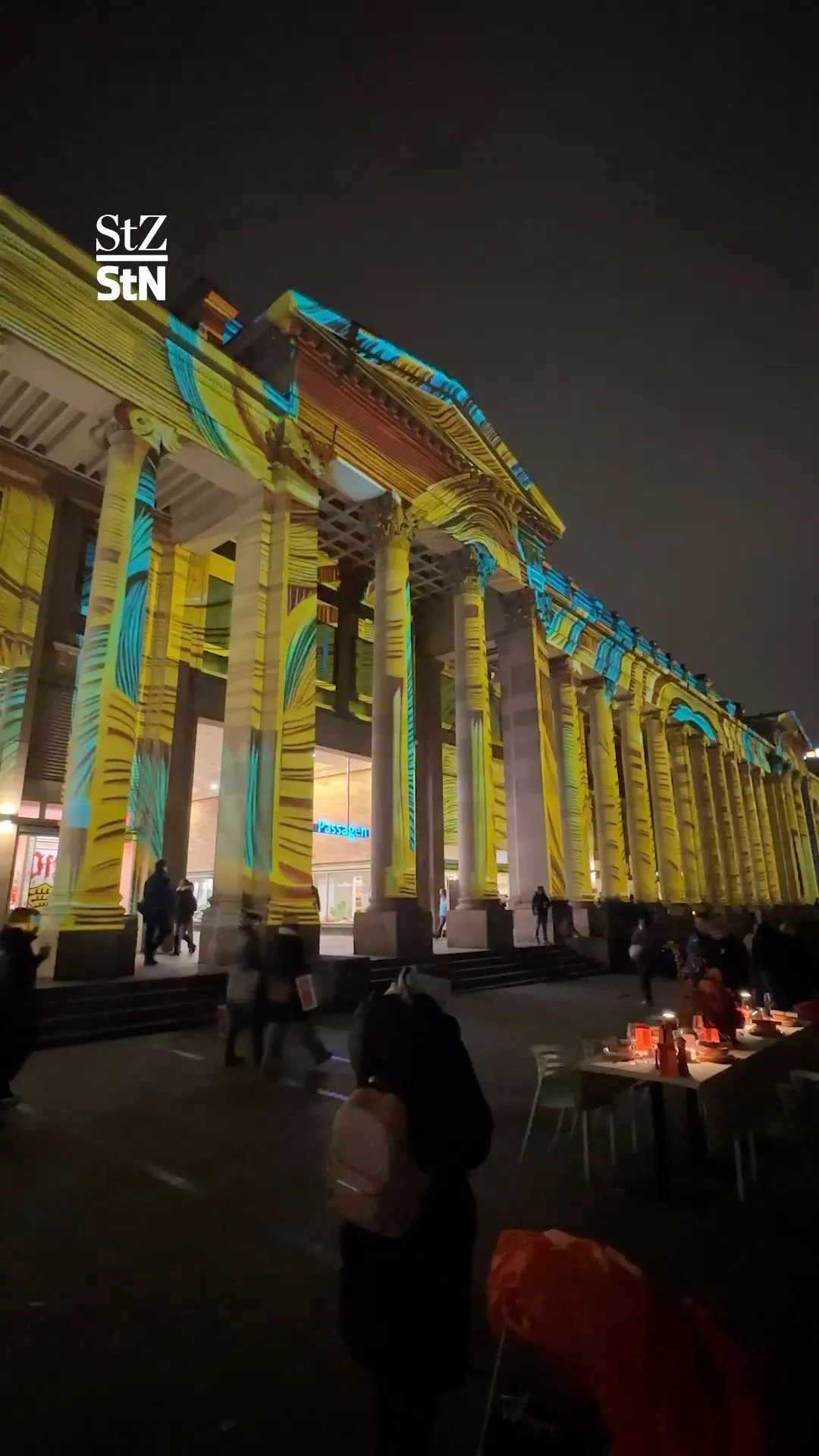Stuttgart leuchtet zur langen Einkaufsnacht
