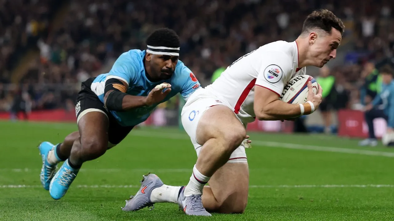 Rugby-Highlights: Englands Turbo macht Fidschi platt