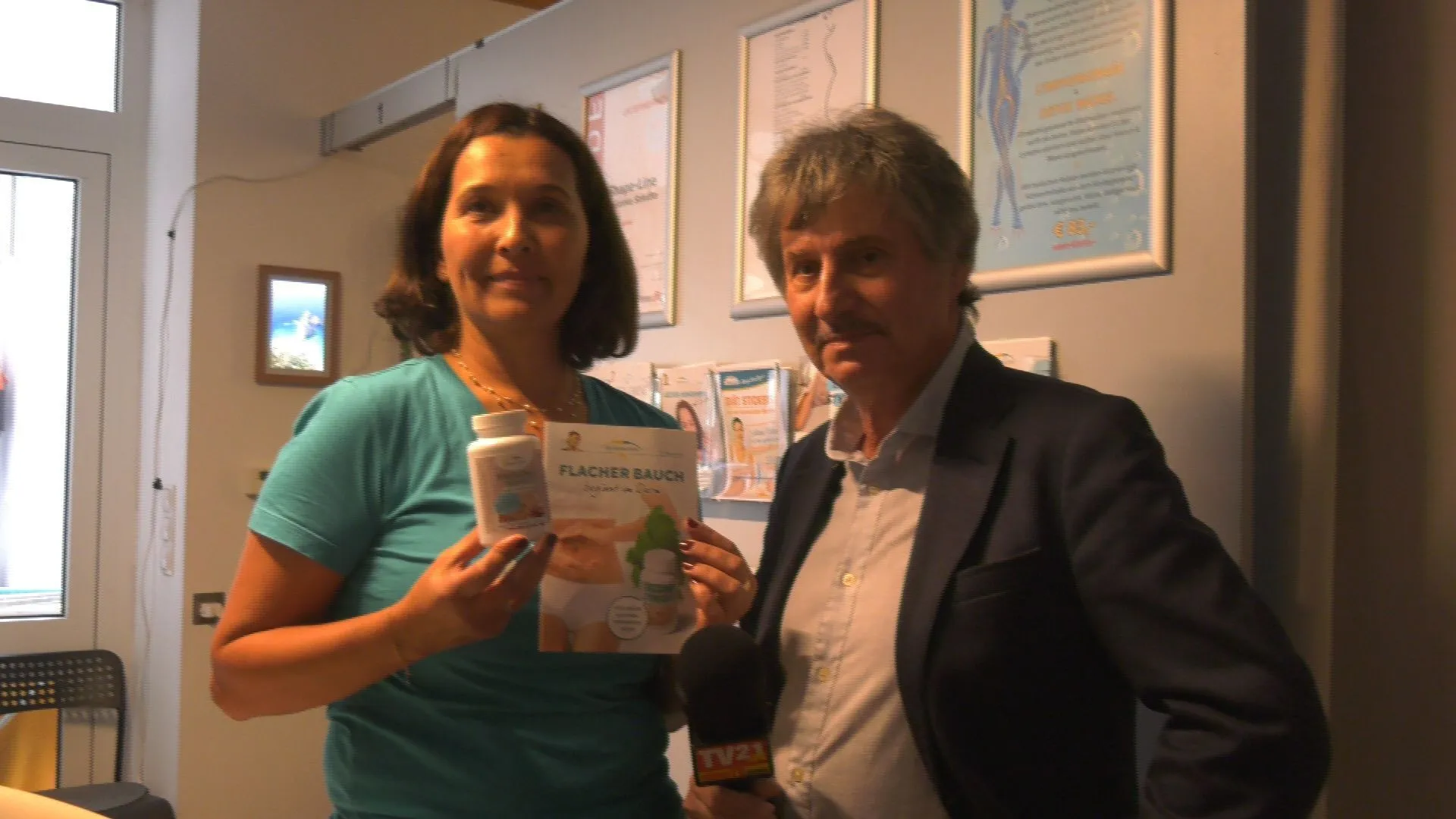 TV21 visiting Shape Line Groß Enzersdorf