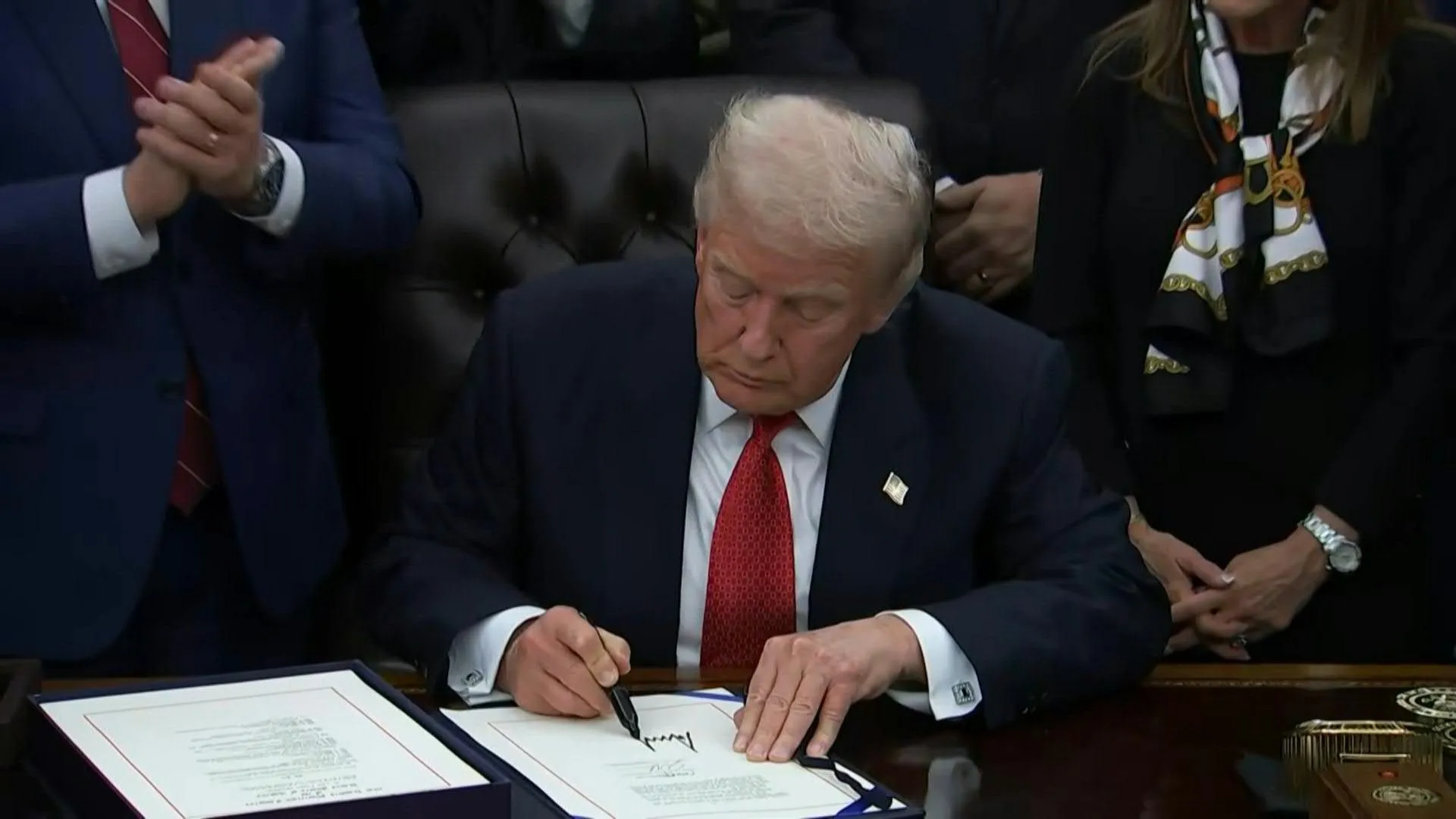 Trump signs bill to end longest-ever US government shutdown